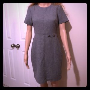 Banana Republic Gray Wool Dress ~2